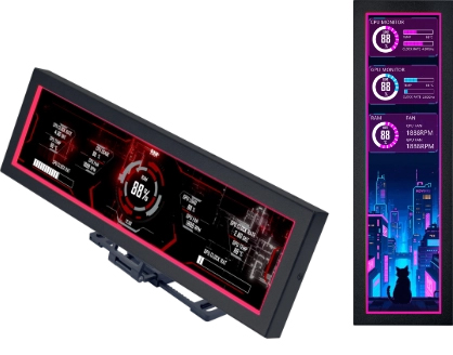 ⑥専用画面 8.8インチ液晶ディスプレイ搭載。ディスプレイのカスタマイズが可能